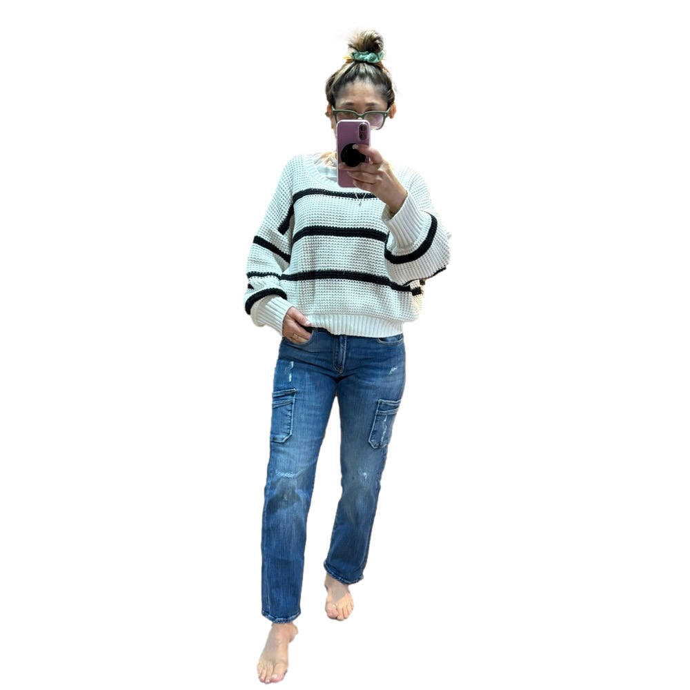 Premium cargo denim purchased in France